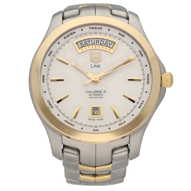 TAG Heuer Link WJF2050 42mm Bi-Colour Watch from H&T