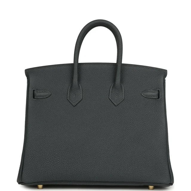 Hermès Birkin 25 Gris Misty Togo Gold Hardware in Grey Togo leather from Madison Avenue Couture, photo 4 of 9