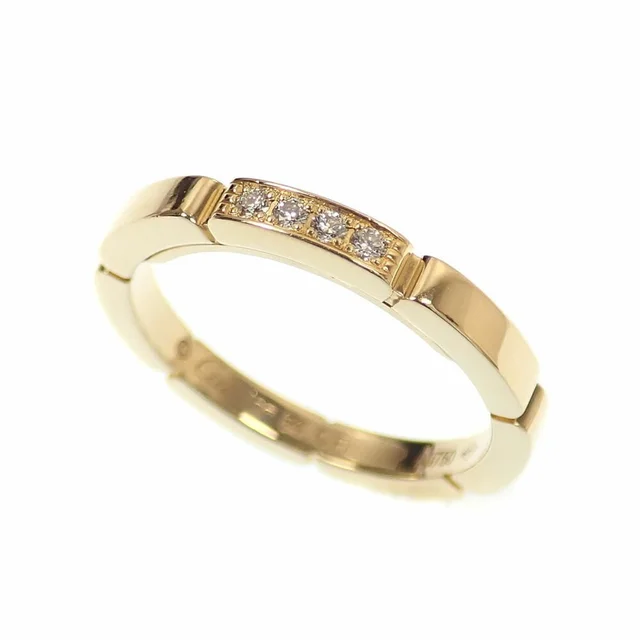 Cartier Authentic 18k Gold Diamond Ring #54 in gold from Poshmark