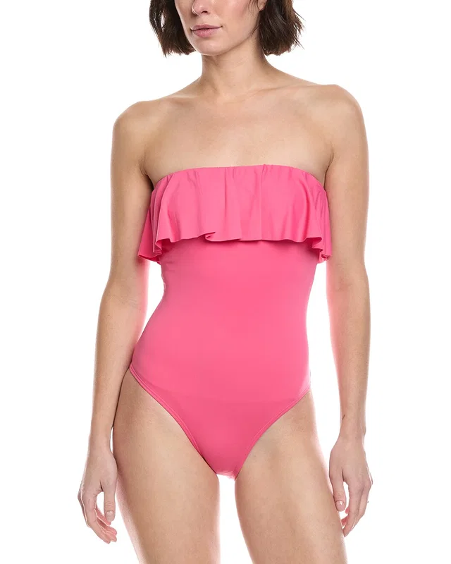 kate spade new york Ruffle One-Piece, image 1 of 1 from Rue La La