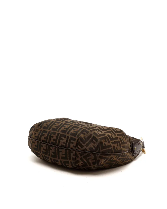 Fendi Zucca Tobacco Bag in Canvas from A Retro Tale, photo 5 of 7
