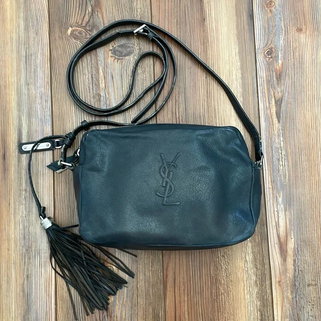 Saint Laurent Lou Camera Bag in gray Lambskin from Poshmark