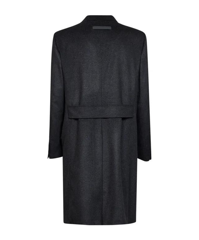 Zegna Double-Breasted Peak-Lapel Coat, photo 2 of 3 from SENSER