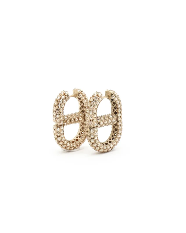 Dior Clair D Lune Rhinestone Earrings from A Retro Tale, photo 2 of 3