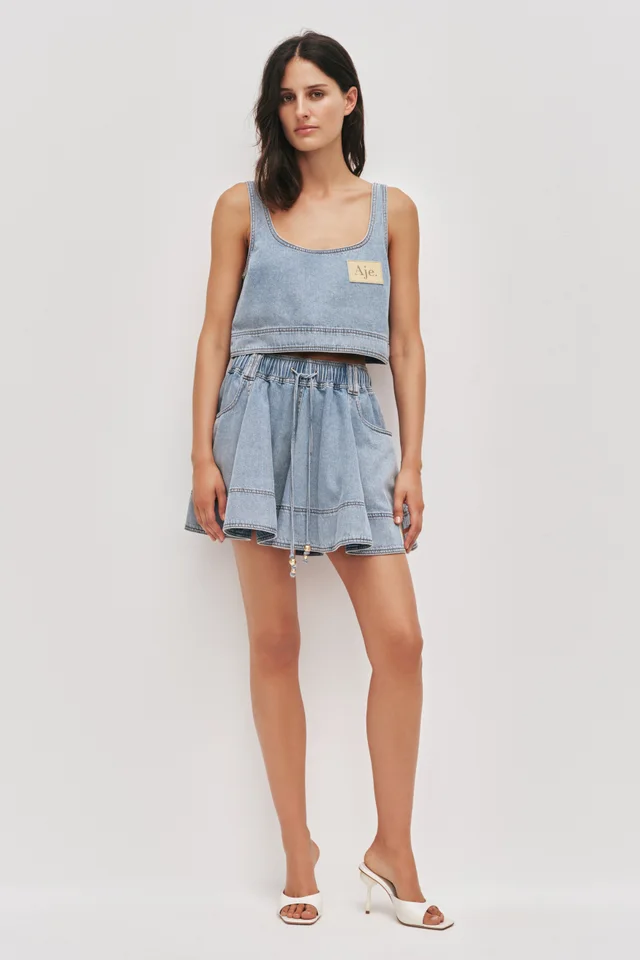 AJE Lumi Denim Top from Aje, photo 1 of 1