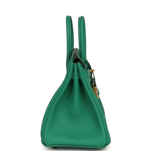 Hermès Birkin 25 Vert Vertigo Swift Gold Hardware in Green Swift leather from Madison Avenue Couture, photo 2 of 2
