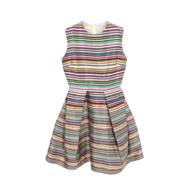 Dior Dress Border Silk in Silk from The Reluxe