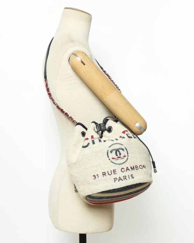 Chanel Deauville Bucket Bag in Canvas from A Retro Tale, photo 8 of 10