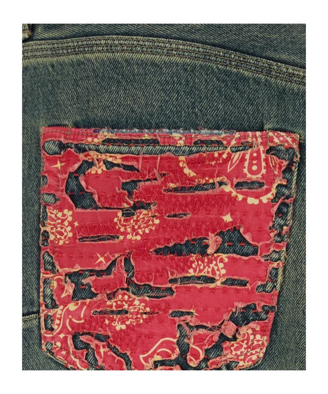 PURPLE BRAND Distressed Bootcut Jeans, photo 3 of 3 from SENSER