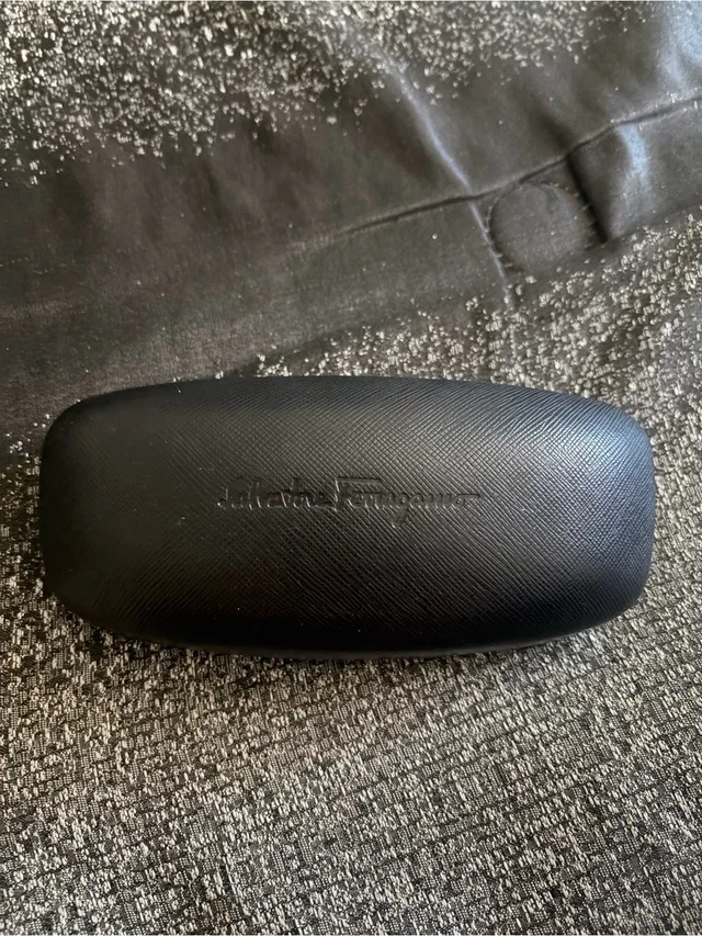 Ferragamo Sunglasses Case in black from Poshmark