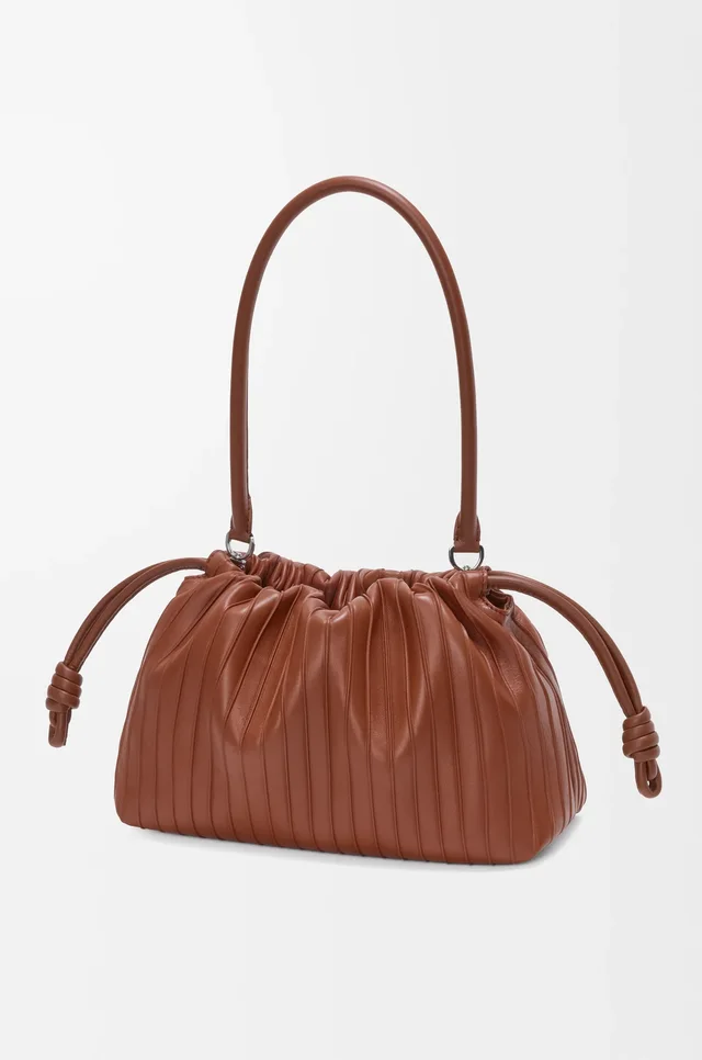 Loewe Medium Flamenco Pleats purse, photo 3 of 8 from SENSER