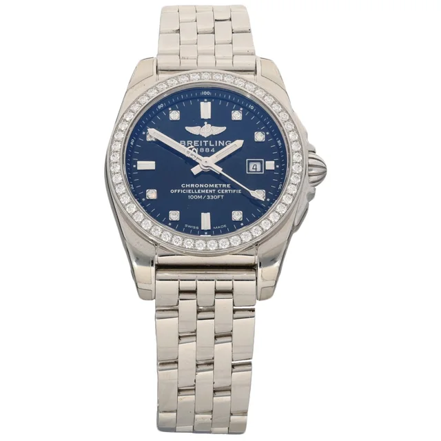 Breitling Galactic A72348 29mm Stainless Steel Watch from H&T