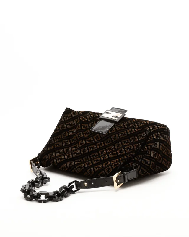 Fendi Velour Mama Bag in Patent leather from A Retro Tale, photo 5 of 9