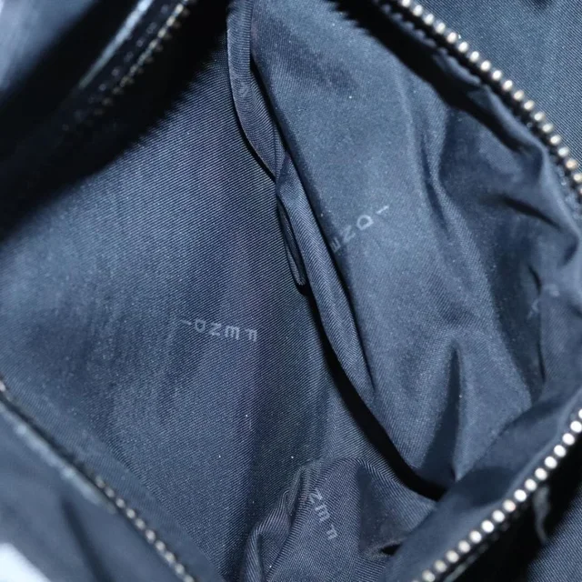 Fendi Black and grey Zucchino canvas shoulder bag in Black Canvas from Sign of the Times, photo 8 of 9