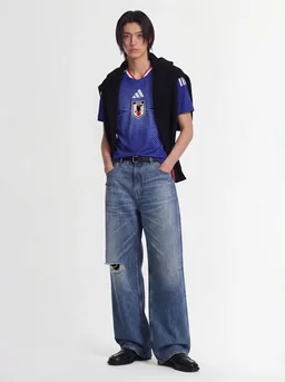 adidas Originals Crew neck short-sleeved T-shirt in 100% Polyester, photo 2 of 3 from LUISAVIAROMA
