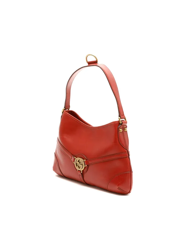 Gucci GG Interlocking Hobo Bag in Suede from A Retro Tale, photo 2 of 10