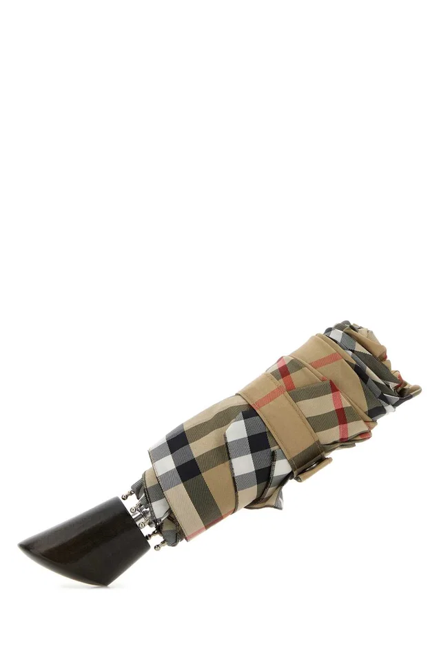 Burberry Check Umbrella — Sand Scarfs from HEWI