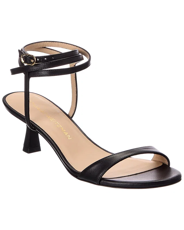 Stuart Weitzman Nudist Wrap 50 Leather Sandal, image 1 of 1 from Rue La La