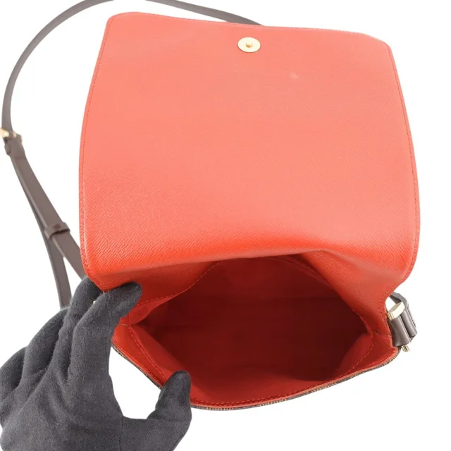 Louis Vuitton Musette Salsa OrangeN51300 Damier Ebene Canvas Size long in Brown Canvas from GALLERY RARE, photo 6 of 19