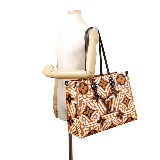 Onthego Creme caramelM45359 Monogram / Giant LV Clafoutis Size GM from GALLERY RARE, photo 2 of 2