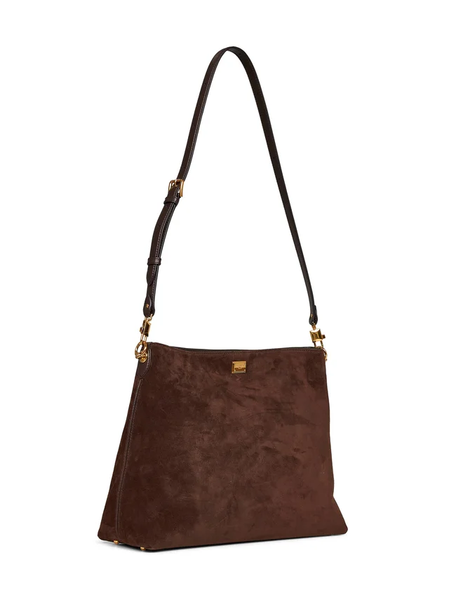 Dolce & Gabbana Vittoria Shoulder Bag — Brown Calf Leather in Brown Calfskin from HEWI, photo 2 of 2