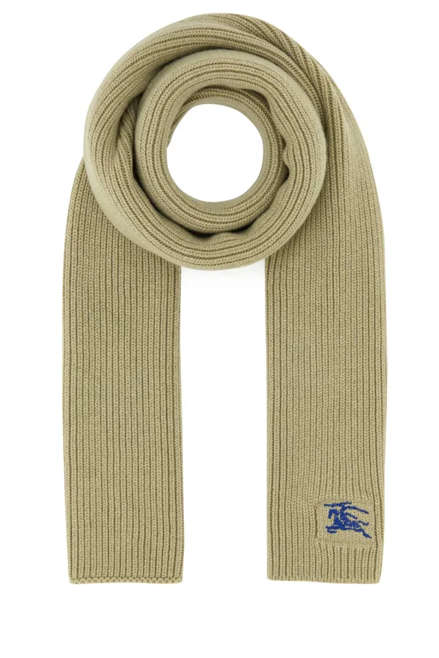 Burberry Cashmere Scarf — Beige Exterior: Scarfs in Beige Cashmere from HEWI