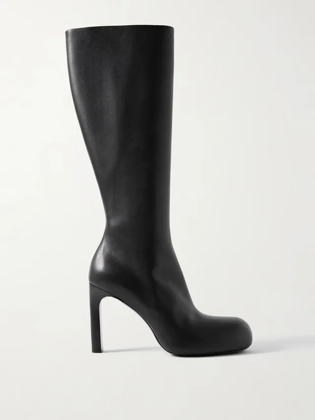 Fargo leather knee boots in Black, image 1 of 1 from NET-A-PORTER (Canada)