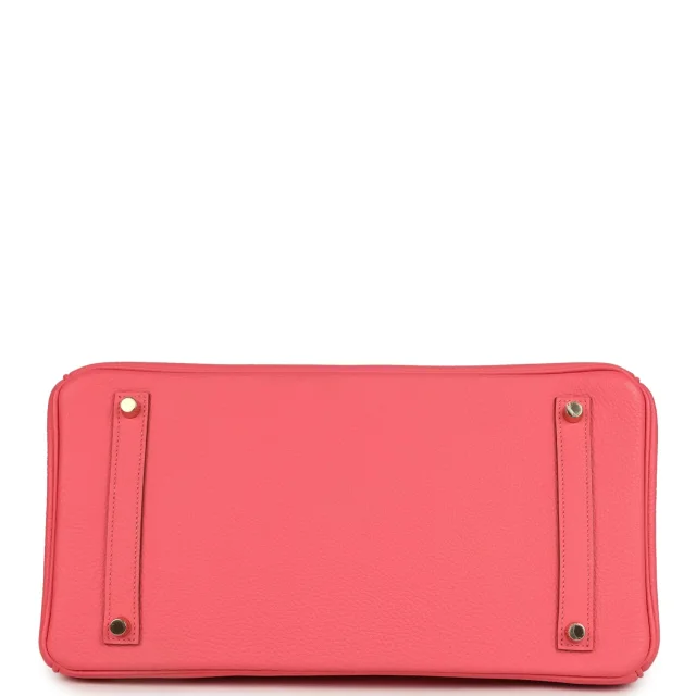 Hermès Birkin 35 Rose Lipstick Togo Gold Hardware in Pink Togo leather from Madison Avenue Couture, photo 6 of 9