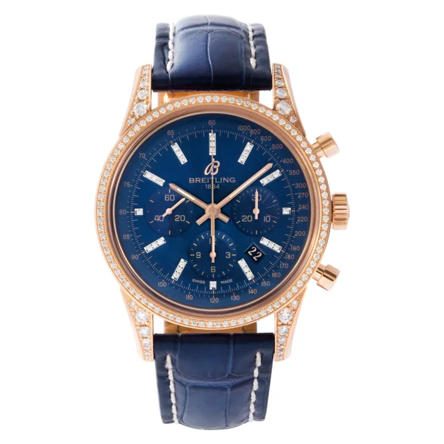 Unused Breitling Transocean 43mm rb015263/c861 in Rose Gold from Gray And Sons