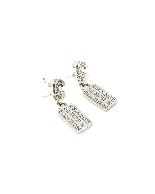 Chanel Coco Mark 31 Rue Dangling Earrings from A Retro Tale, photo 2 of 3