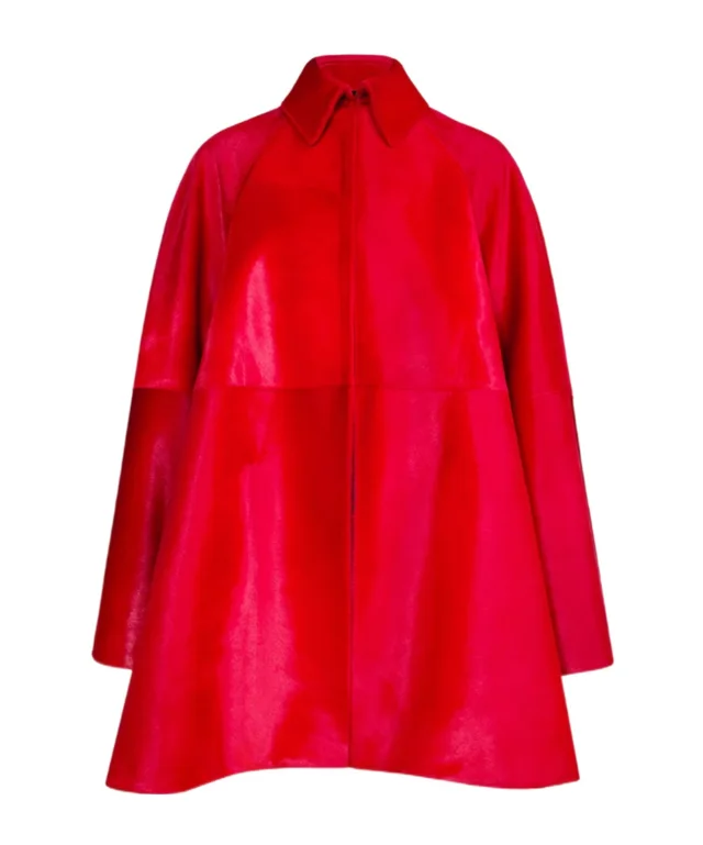 Alaia PONY CALFSKIN A-LINE COAT from SENSER, photo 1 of 1