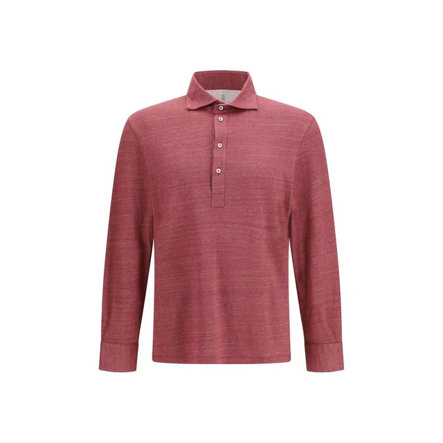 Brunello Cucinelli Multicolor Linen Polo Shirt in Multicolor from HEWI