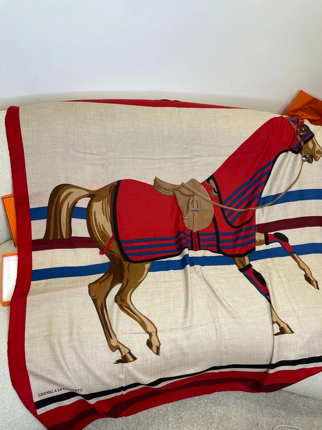 Hermès 140* Cashmere Scarf in Cashmere from Luxury Promise