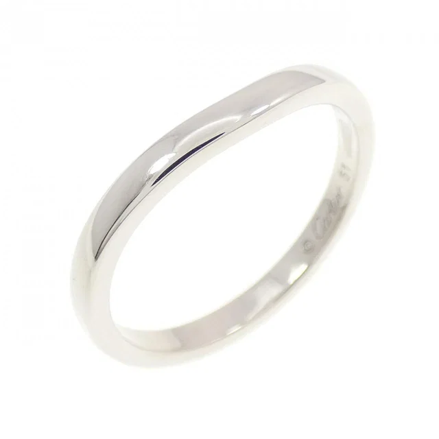 Cartier Ballerine Platinum Ring Size 11 from LuxUness