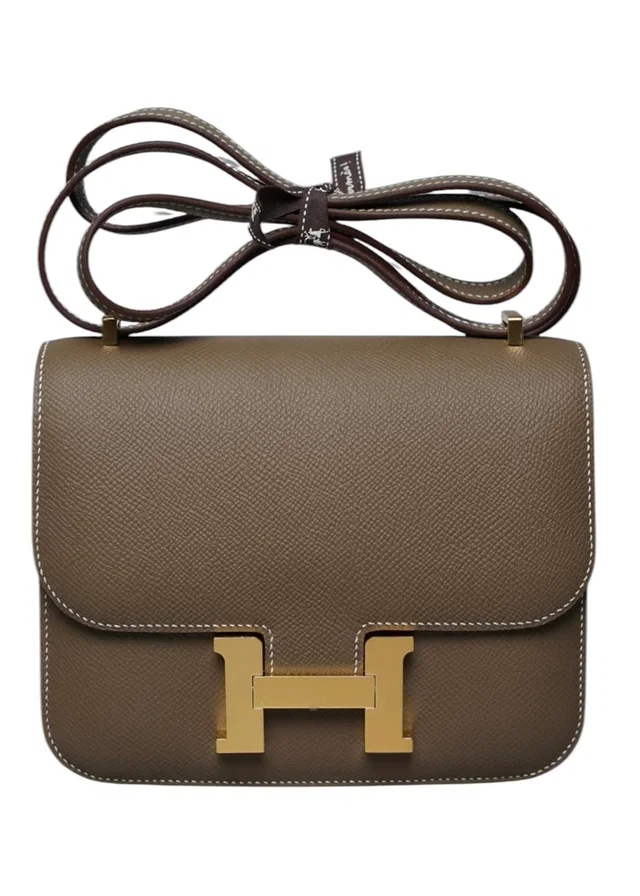 Hermès Constance 18 Etoupe Epsom GHW #K SKC1950 2025 in Taupe Epsom leather from Luxury Promise