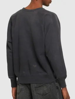 Saint Michael Crewneck sweatshirt with graphic details in 100% Cotton, photo 3 of 5 from LUISAVIAROMA