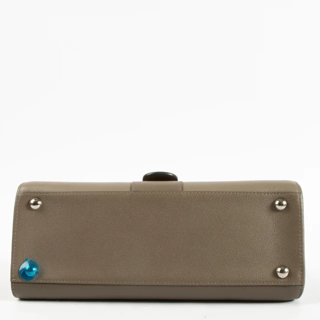 Delvaux Smoke Rodeo Calf Camaieux Brillant East West Mini Bag in Calfskin from Labellov, photo 5 of 9