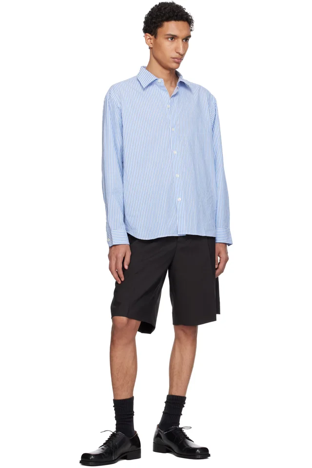 mfpen Gray Classic Shorts, photo 4 of 4 from SSENSE