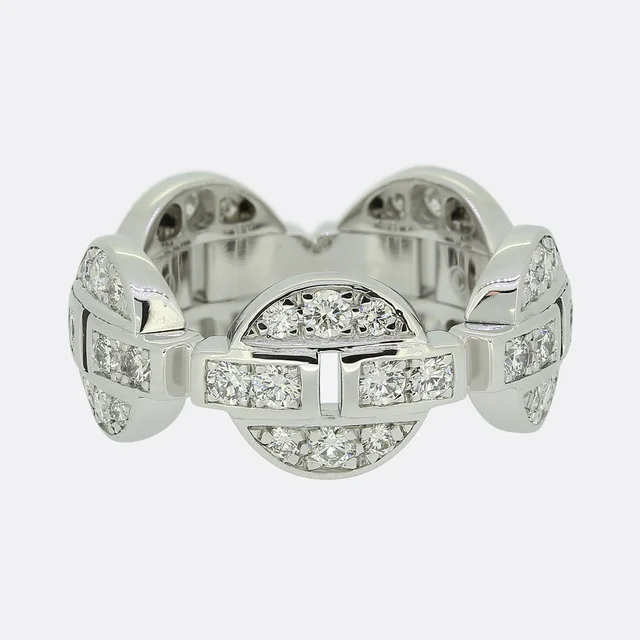 Cartier Himalia Diamond Ring Size L (52) from The Vintage Jeweller