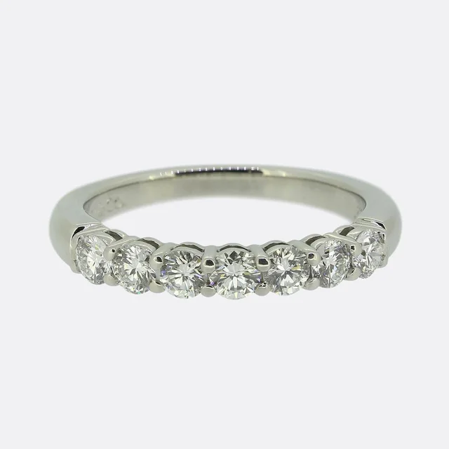 Tiffany & Co. Forever Diamond Half-Eternity Ring from The Vintage Jeweller