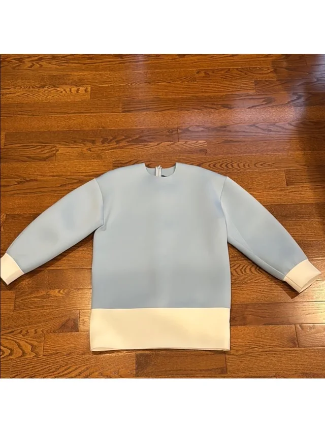 Jacquemus Sz 36 Top in white|blue from Poshmark