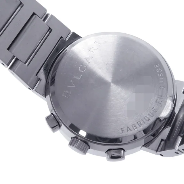 Bvlgari BVLGARIBVLGARIChronograph W38mm Stainless Steel Silver DialBB38SSCH in Silver from GALLERY RARE, photo 12 of 15