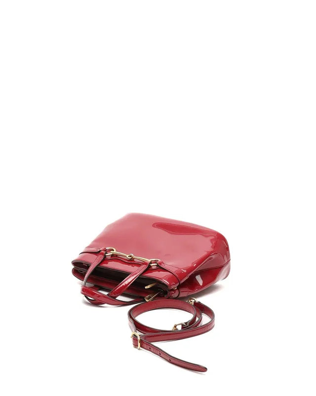 Gucci Horsebit Patent Leather Handbag in Patent leather from A Retro Tale, photo 4 of 7