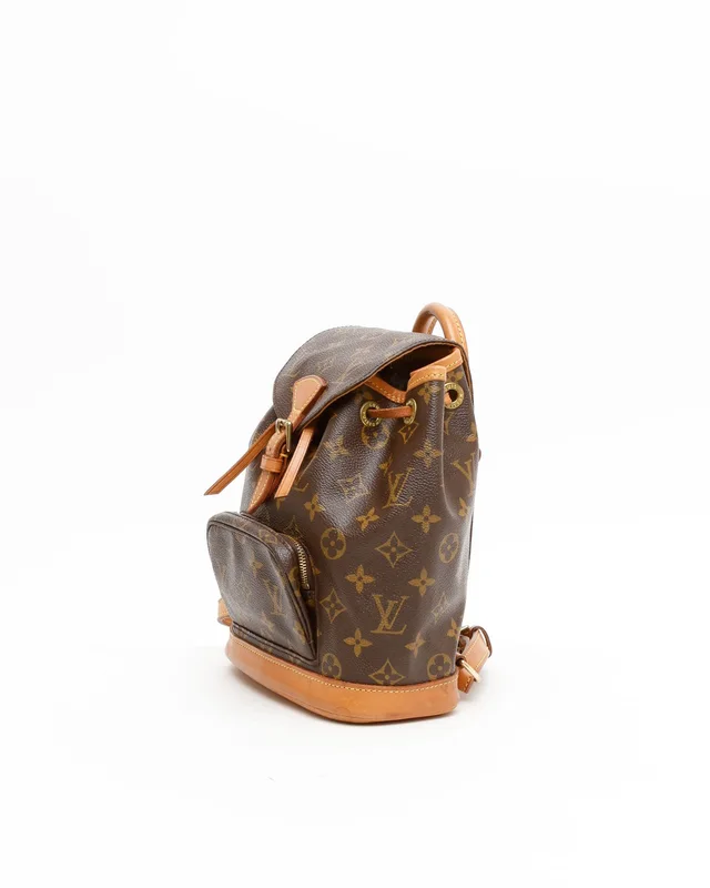 Louis Vuitton Montsouris PM Backpack in Coated canvas from A Retro Tale, photo 2 of 8