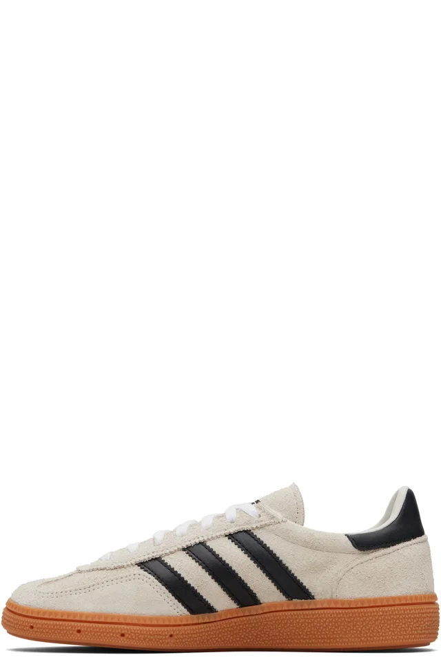 adidas Originals Taupe Handball Spezial Sneakers, photo 3 of 5 from SSENSE