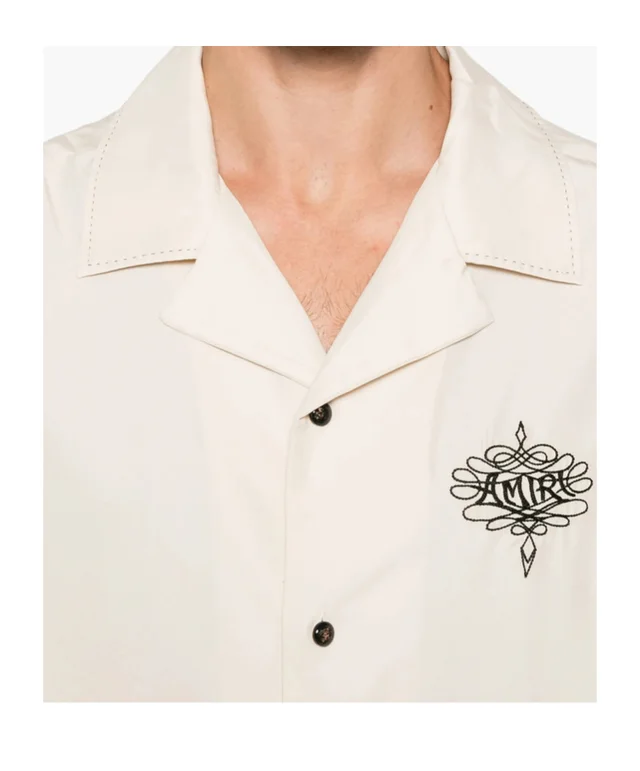 Amiri logo-print camp-collar shirt, photo 6 of 6 from SENSER