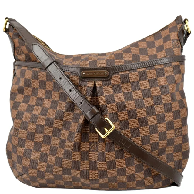 Louis Vuitton Bloomsbury GM Damier Ebene Shoulder Crossbody Bag Brown in Brown Leather from Dallas Designer Handbags