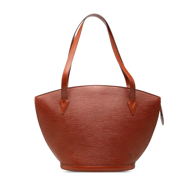 Brown Louis Vuitton Epi Saint Jacques GM Long Strap Shoulder Bag in Brown Leather from Designer Revival