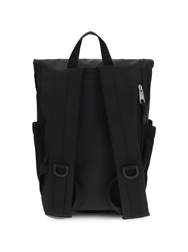Balenciaga Lace-Up Nylon Backpack — Black in Black Nylon from HEWI, photo 2 of 2