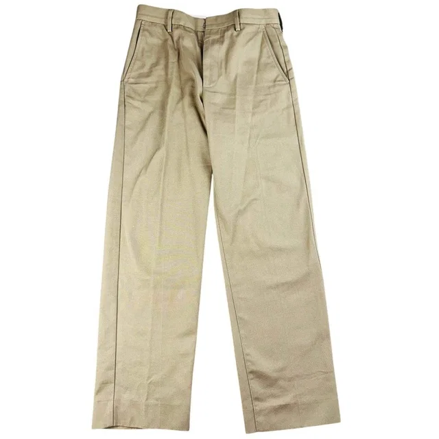 Acne Studios Pink Label Chino Trousers Pants 44 Tan Straight Tailored Cotton in neutral|brown from Poshmark